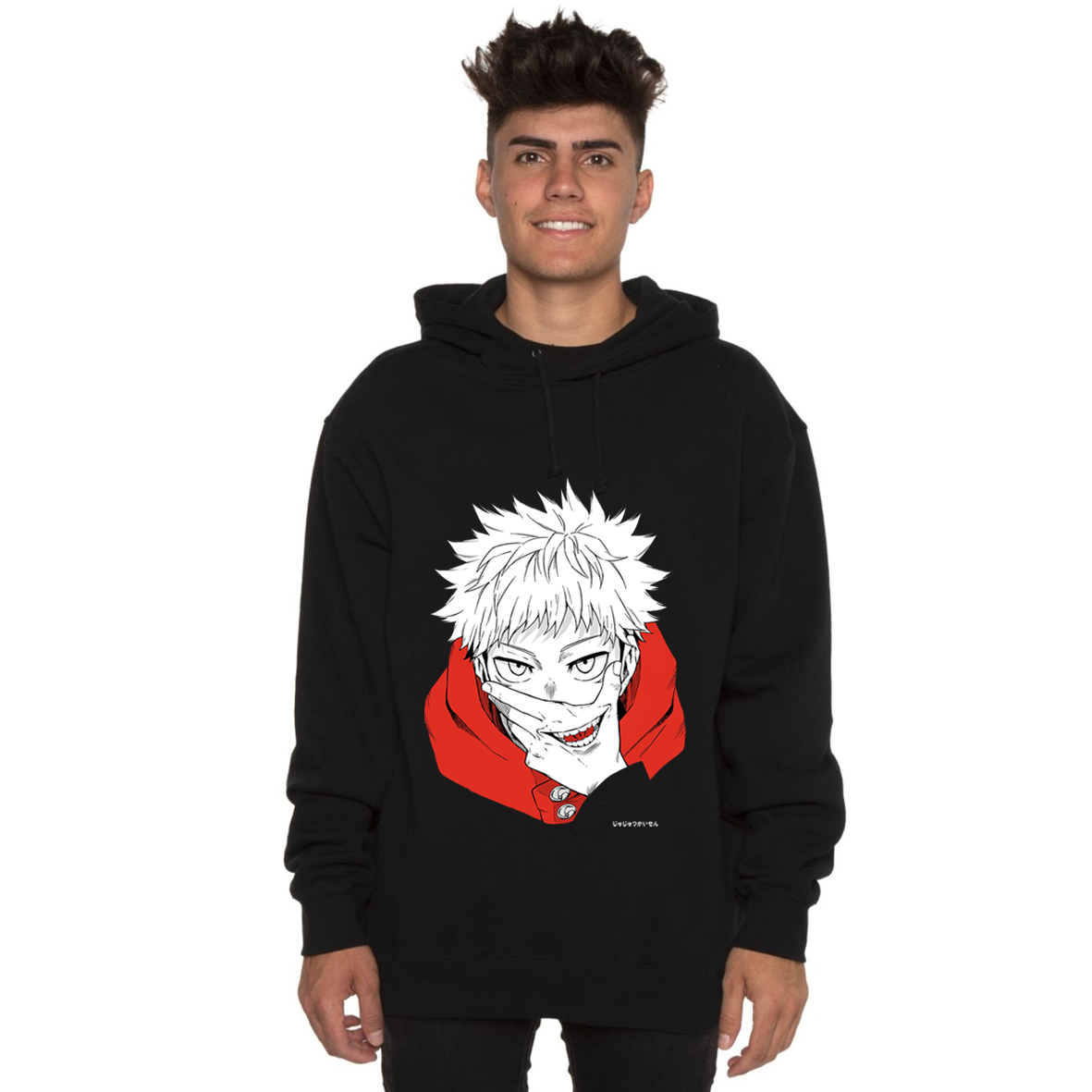 Blacktees Jujutsu Kaisen Graphic Hoodie